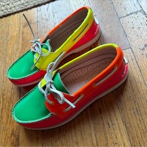 Sperry Top Sider *Rare* Neon size: 7